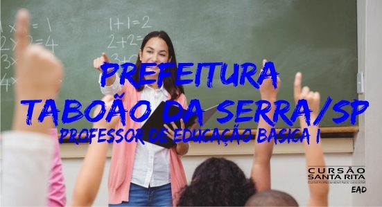 Prefeitura de Taboão da Serra/SP - Professor de Educação Básica I EAD